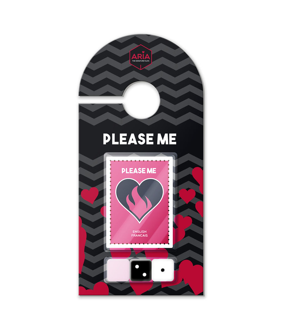 ARIA - PLEASE ME PLAY CARTAS + 3 DADOS