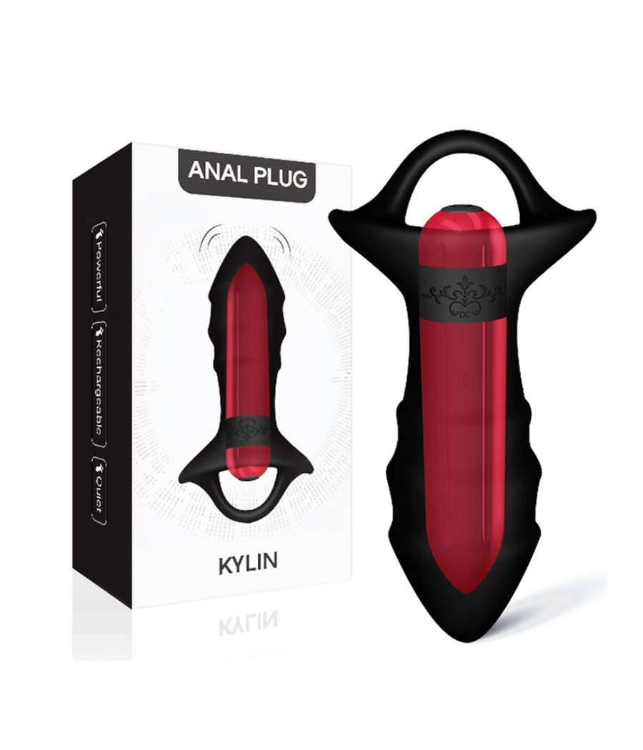 ARMONY - VIBRATEUR À DOIGTS KYLIN ET TÉLÉCOMMANDE DE PLUG ANAL NOIR