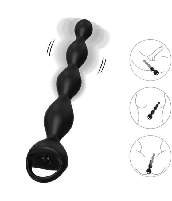 ARMONY - PLUG ANAL VIBRATEUR DOIGT NOIR