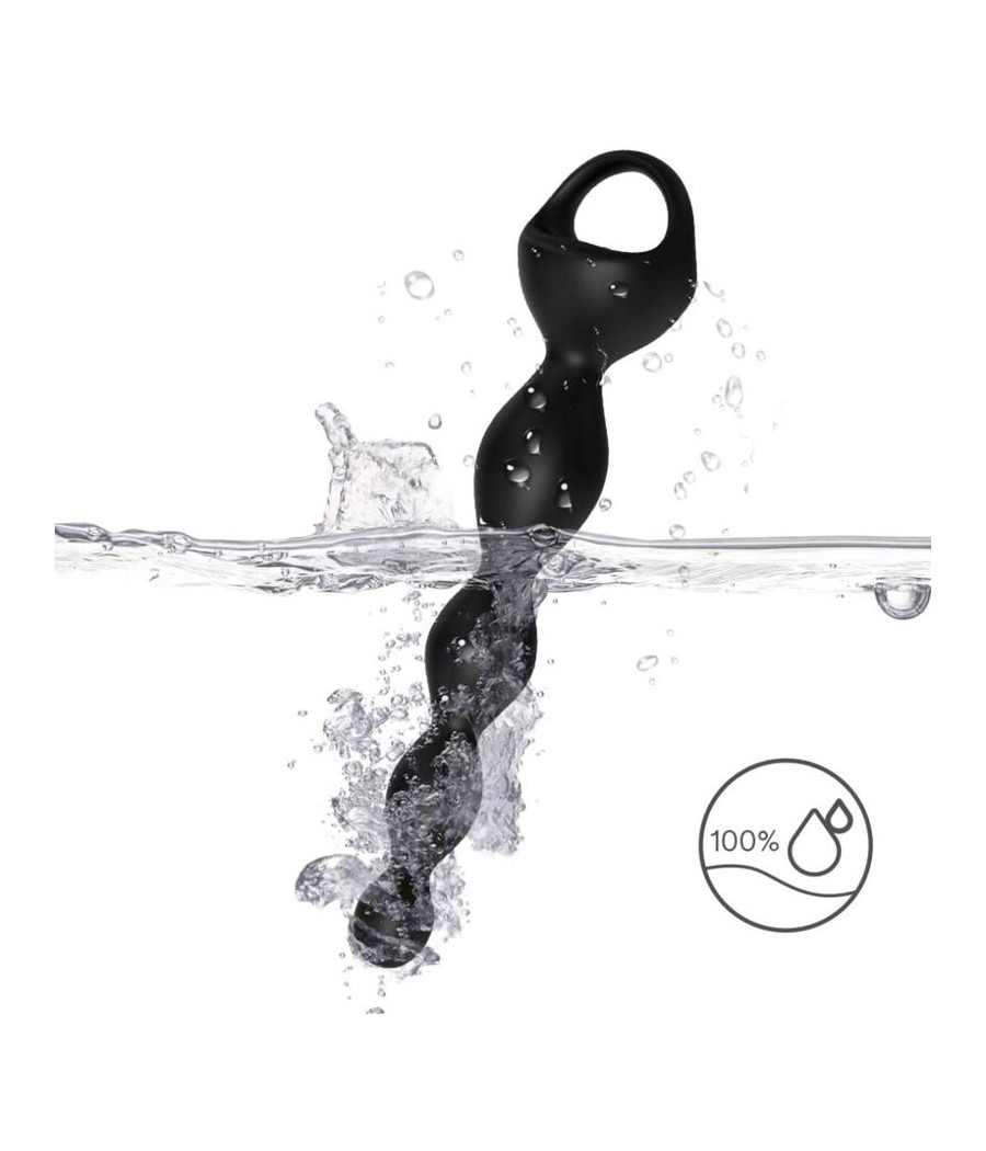 ARMONY - VIBRADOR DEDAL PLUG ANAL NEGRO