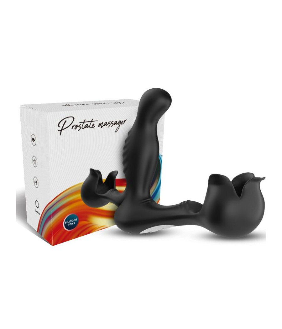 ARMONY - SURROUND VIBRATOR ANAL & STIMULATOR TESTICULOS REMOTE CONTROL BLACK