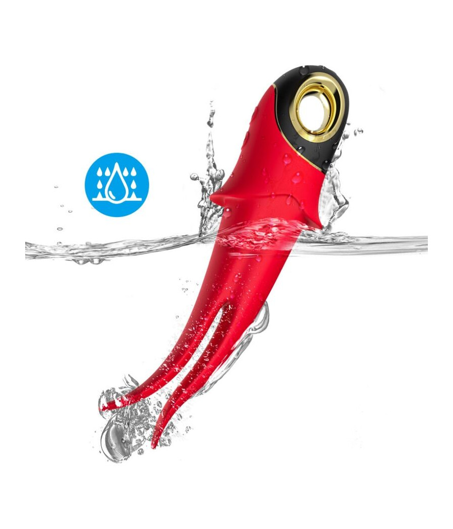 ARMONY - SHADOW VIBRADOR DUPLA CABEÇA PROVOCANDO VERMELHO