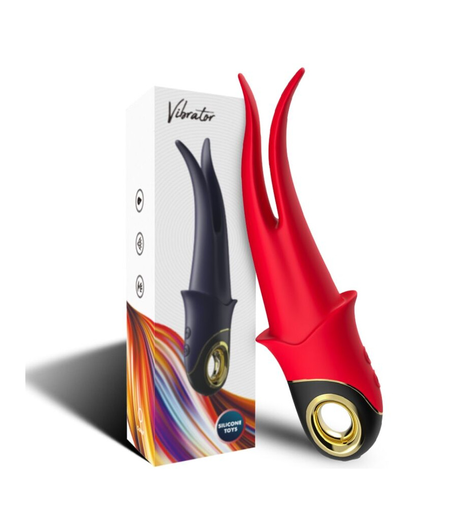 ARMONY - SHADOW VIBRATOR DOUBLE-HEAD TEASING RED