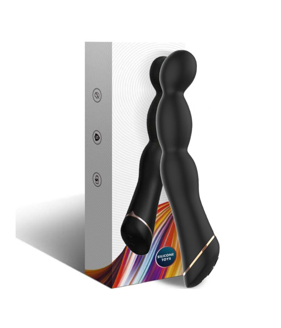 ARMONY - VIBRADOR BAMBU AJUSTÁVEL PRETO
