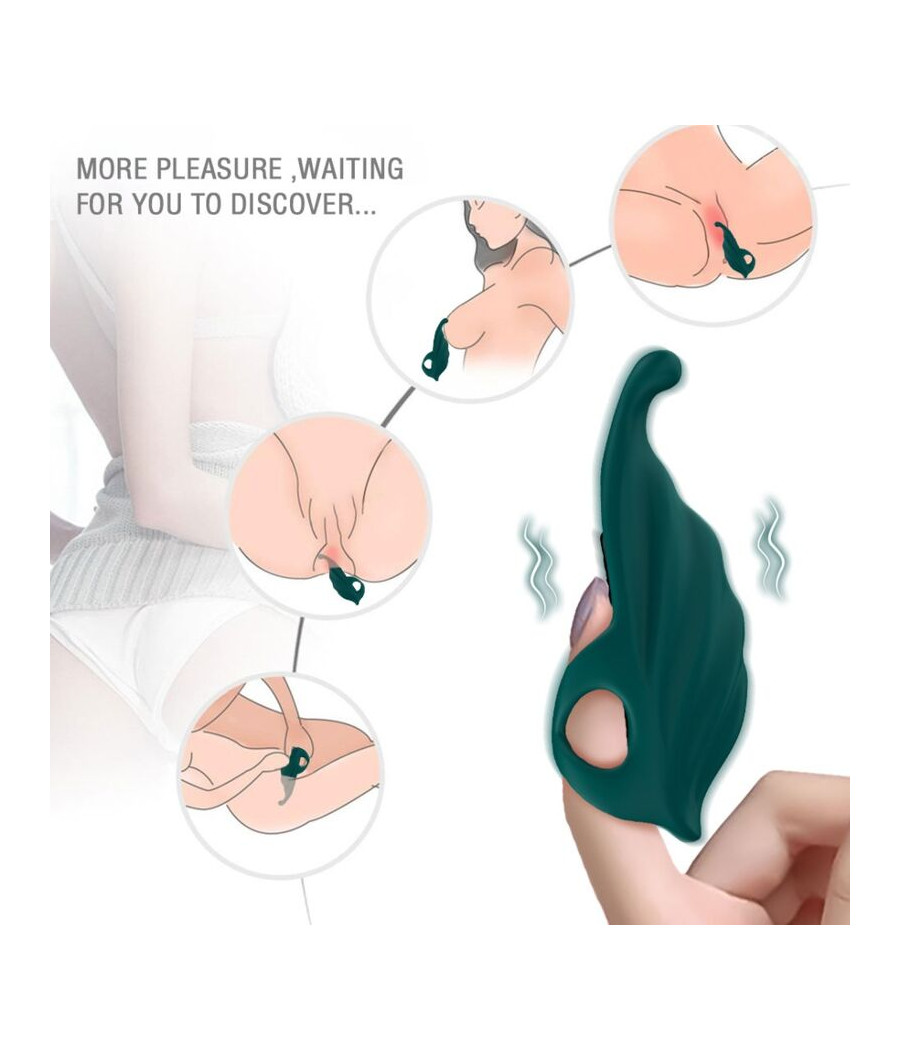 ARMONY - FINGER STIMULATOR & VIBRATOR GREEN