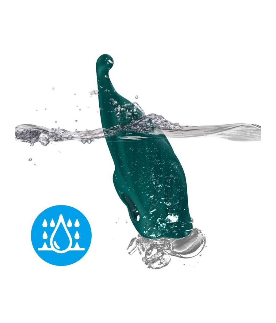 ARMONY - ESTIMULADOR DE DEDO E VIBRADOR VERDE