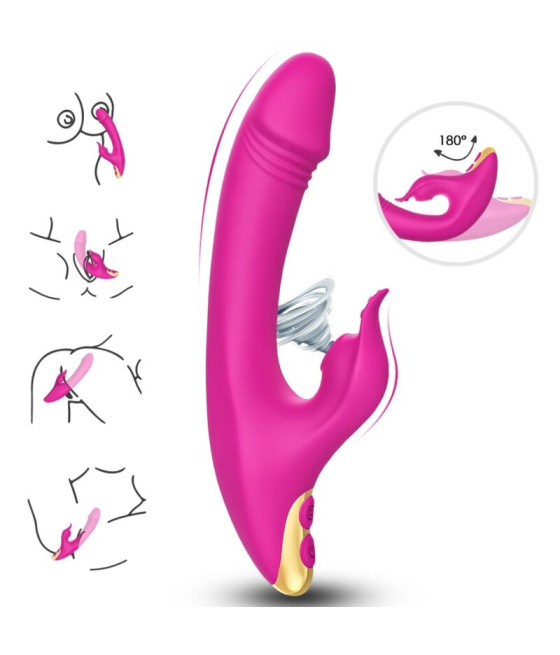 ARMONY - LOVE CLITORIS & PONTO G VENTOSA FÚCSIA