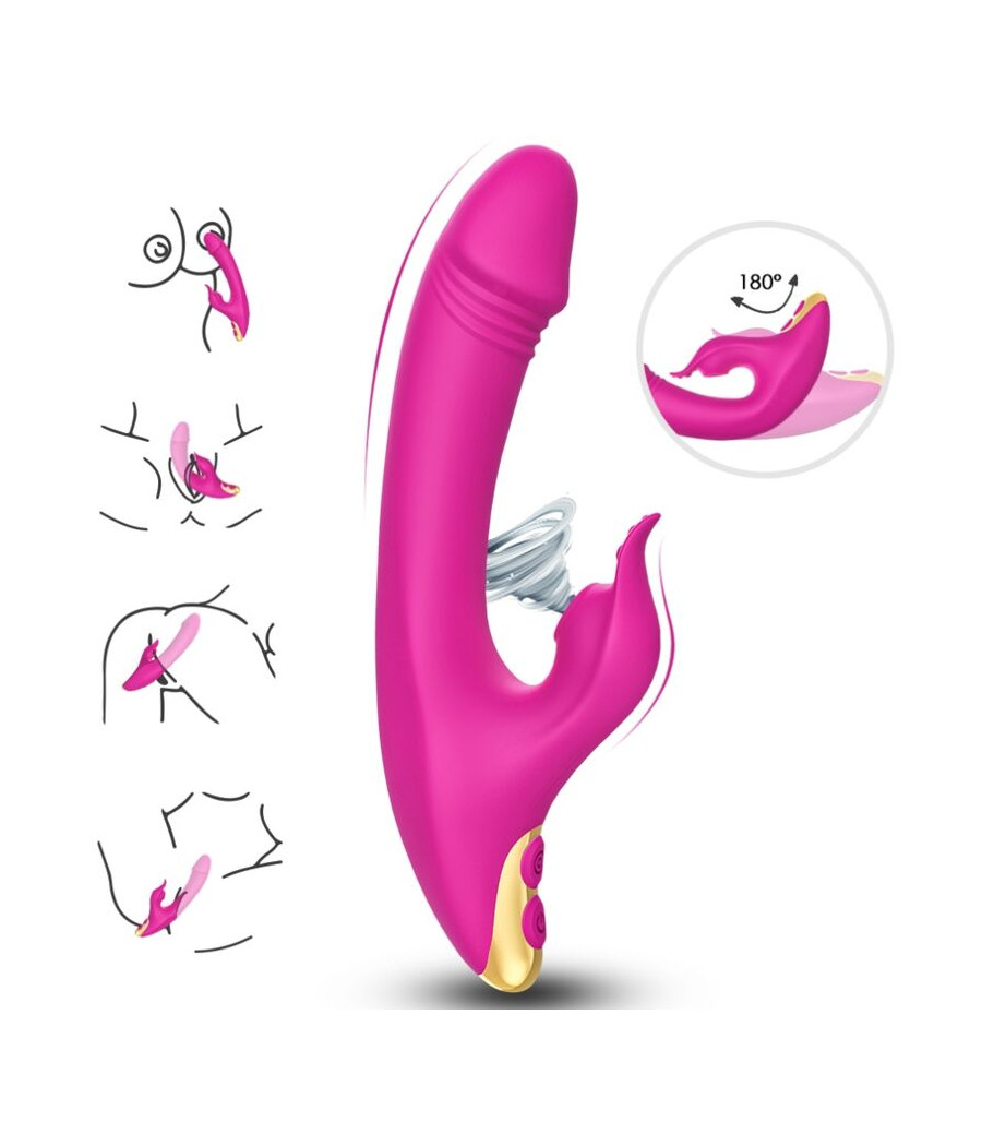 ARMONY - VENTOSA PER CLITORIDE E PUNTO G FUCSIA