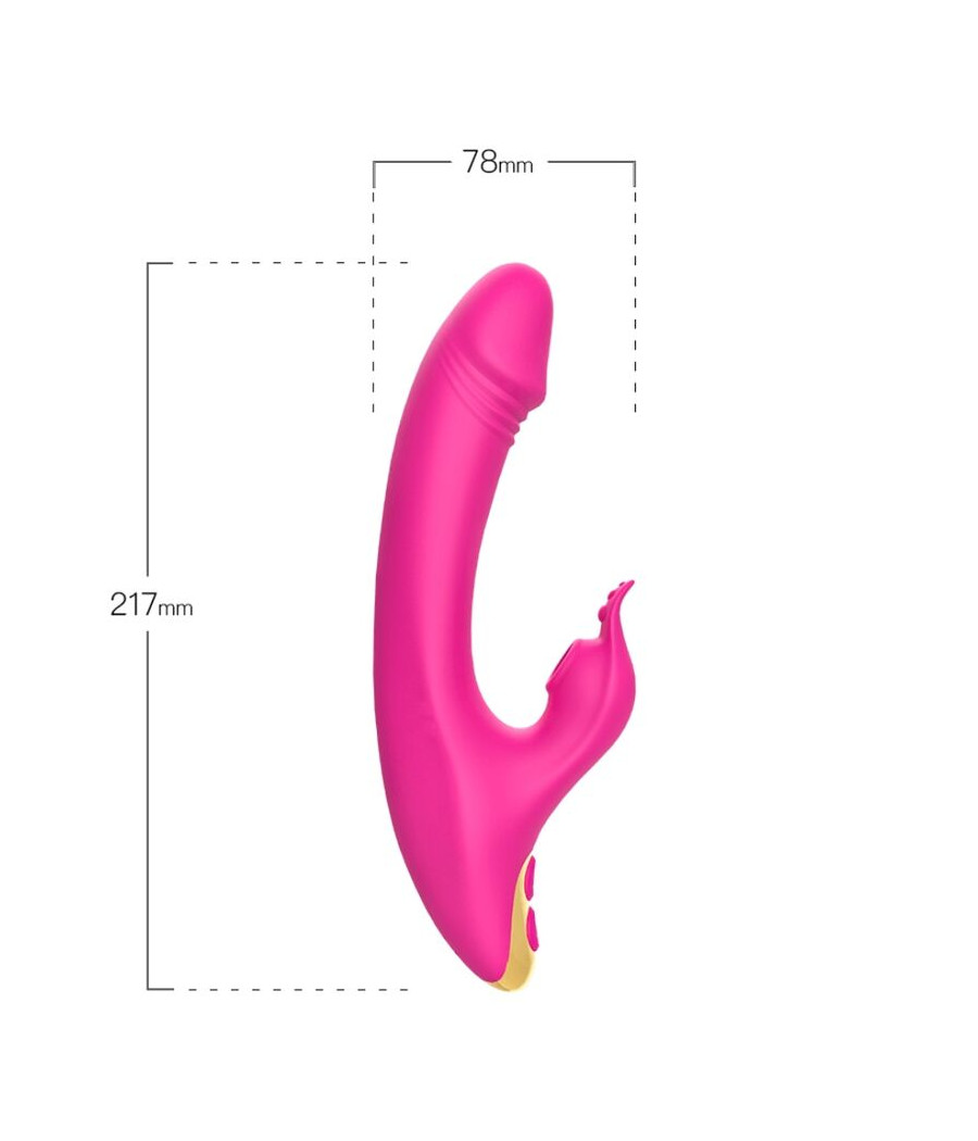ARMONY - LOVE CLITORIS & PONTO G VENTOSA FÚCSIA