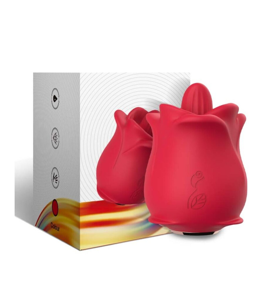 ARMONY - ROSE 10 MODES LICKING CLIT VIBRATOR RED