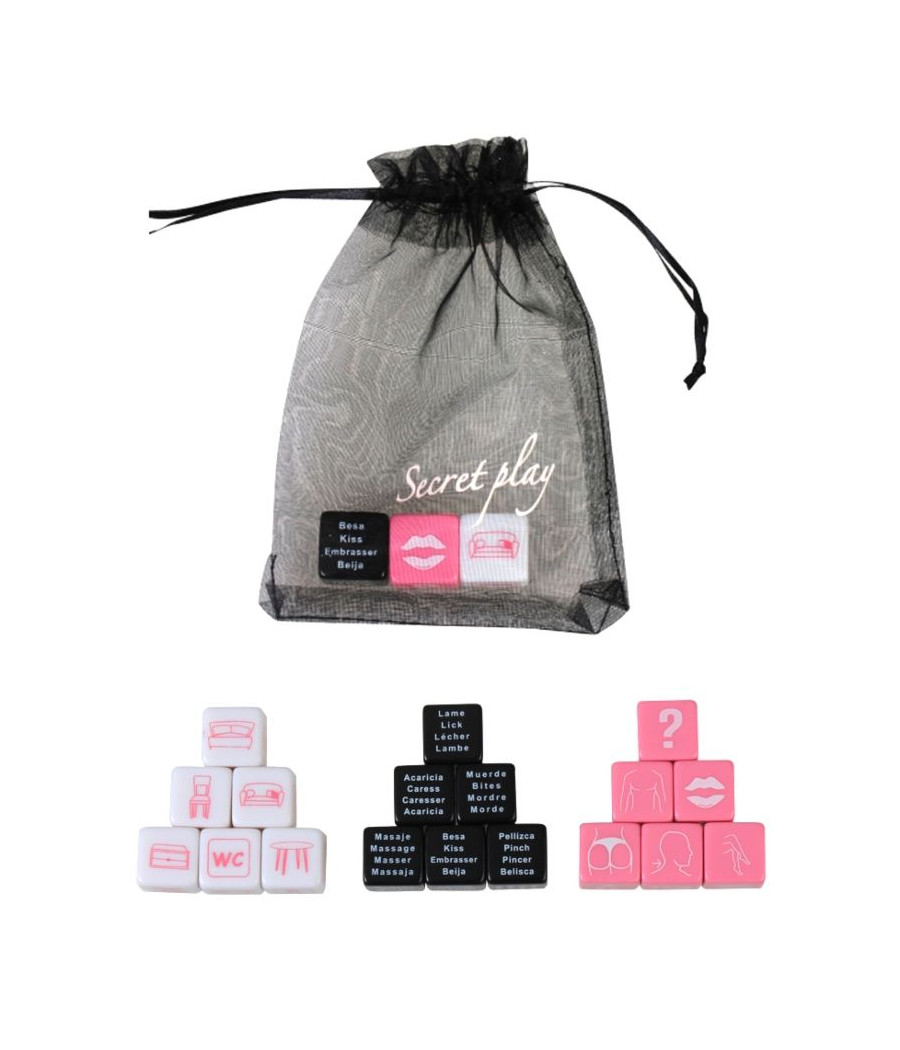 SECRETPLAY - GAME 3 WÜRFEL (ES/PT/EN/FR)
