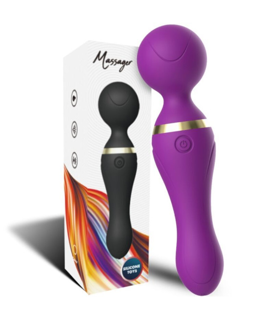 ARMONY - FREEZA MASSAGER & VIBRATEUR TÊTE SUPER FLEXIBLE VIOLET