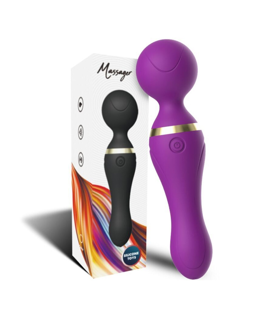 ARMONY - FREEZA MASSAGER & VIBRATOR SUPER FLEXIBLE HEAD PURPLE