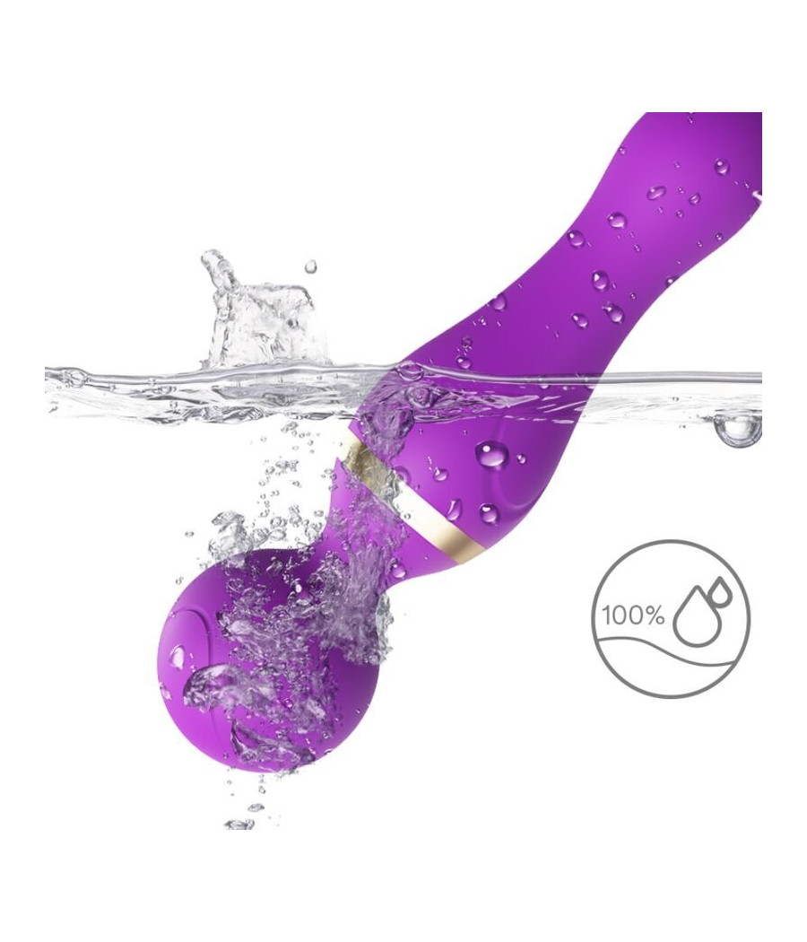 ARMONY - FREEZA MASSAGER & VIBRATOR SUPER FLEXIBLE HEAD PURPLE