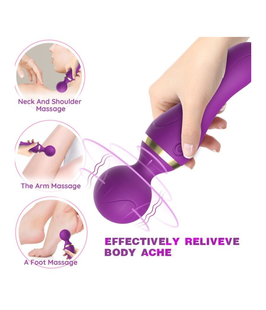 ARMONY - FREEZA MASSAGER & VIBRATOR SUPER FLEXIBLER KOPF SCHWARZ