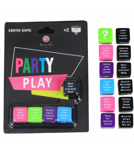 SECRETPLAY - GAME PARTY PLAY 5 DICE (ES/PT/EN/FR)