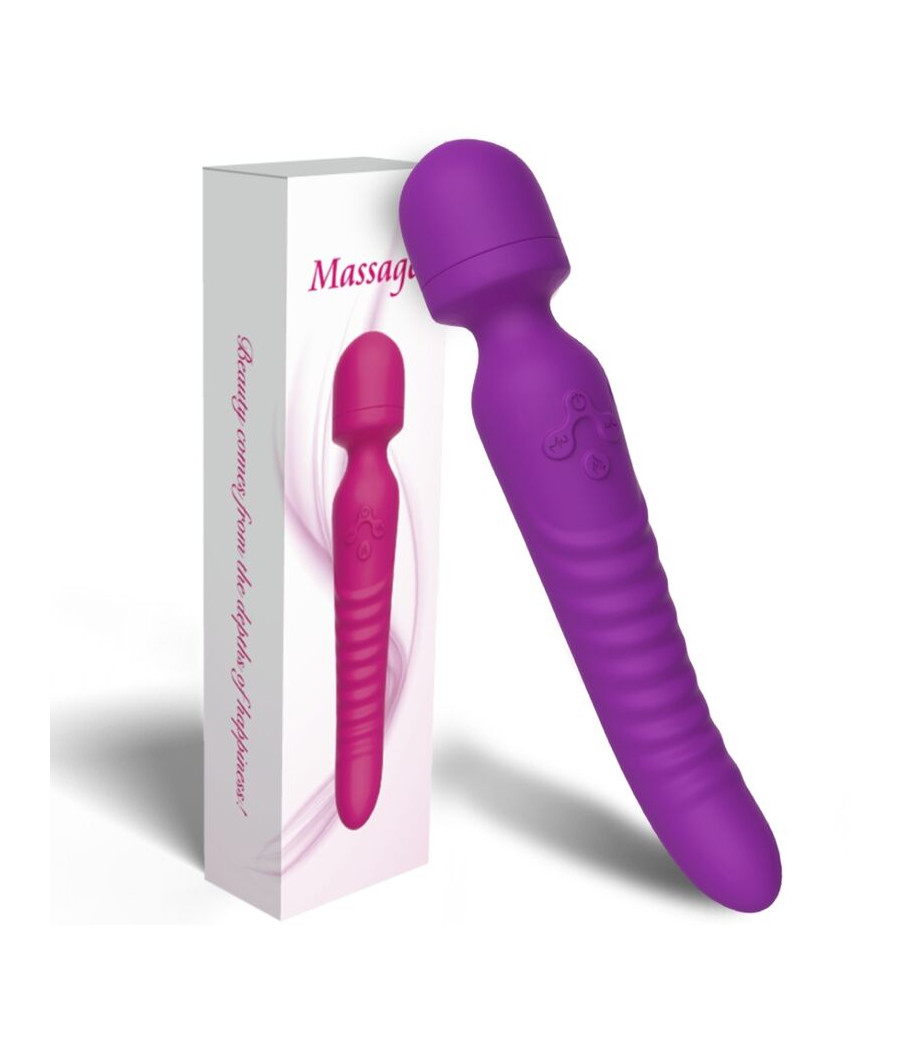 ARMONY - MISSION MASAJEADOR & VIBRADOR EFECTO CALOR VIOLETA