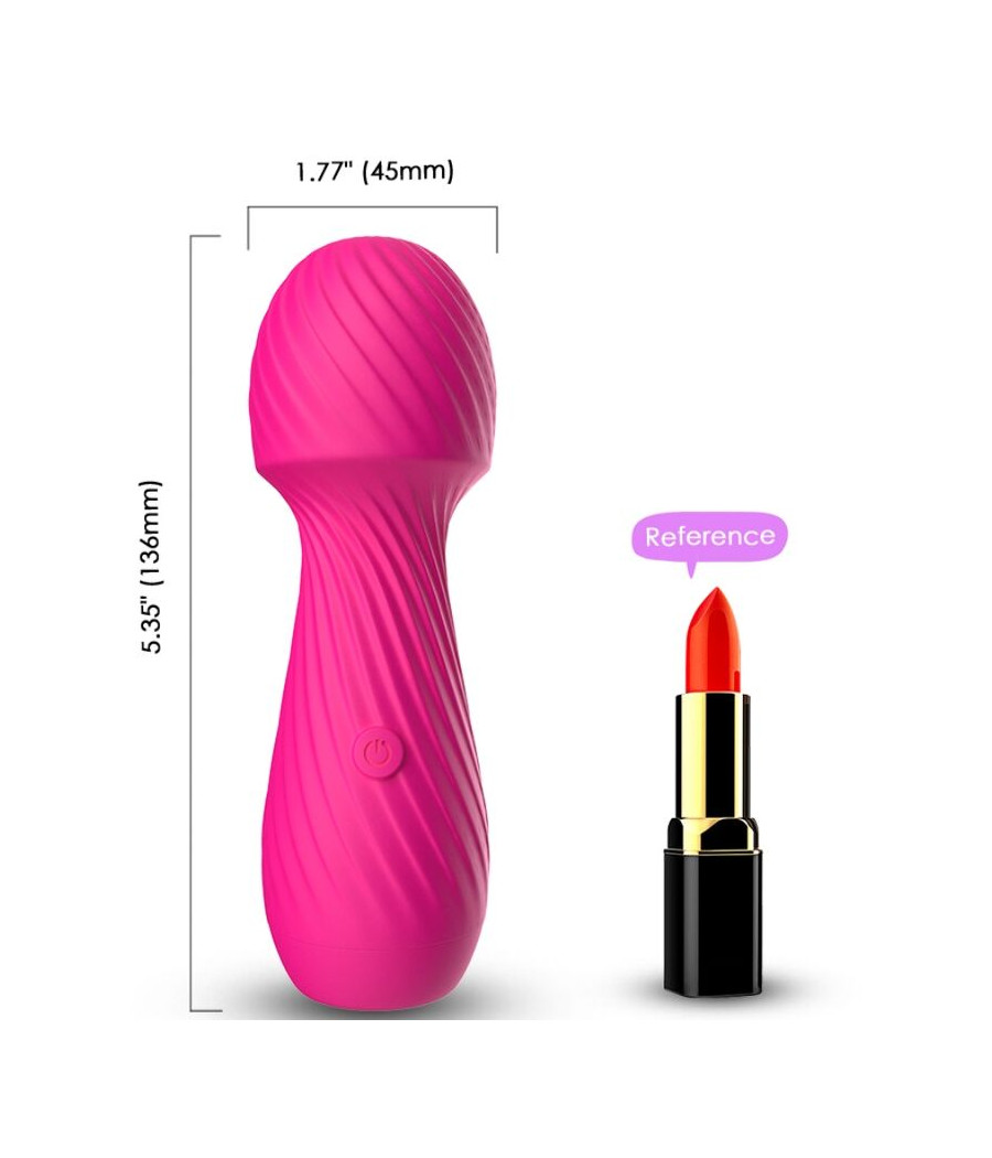 ARMONY - MASSAGGIATORE DAZZLE E VIBRATORE PICCOLO FUCSIA