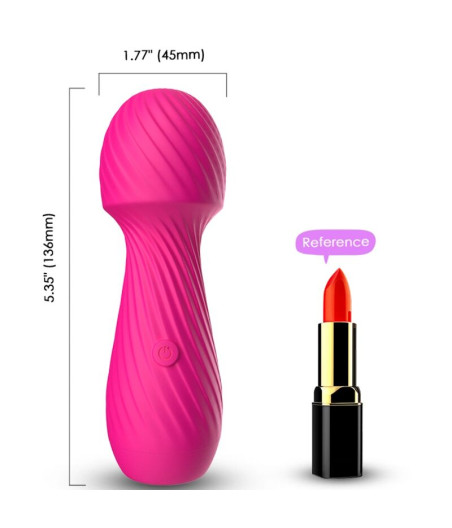 ARMONY - DAZZLE MASSAGER & VIBRATOR SMALL FUCHSIA