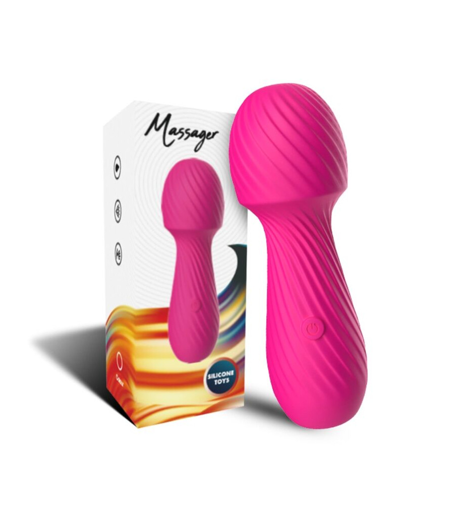 ARMONY - MASSAGGIATORE DAZZLE E VIBRATORE PICCOLO FUCSIA