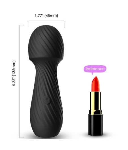 ARMONY - DAZZLE MASSAGER & VIBRATOR SMALL BLACK