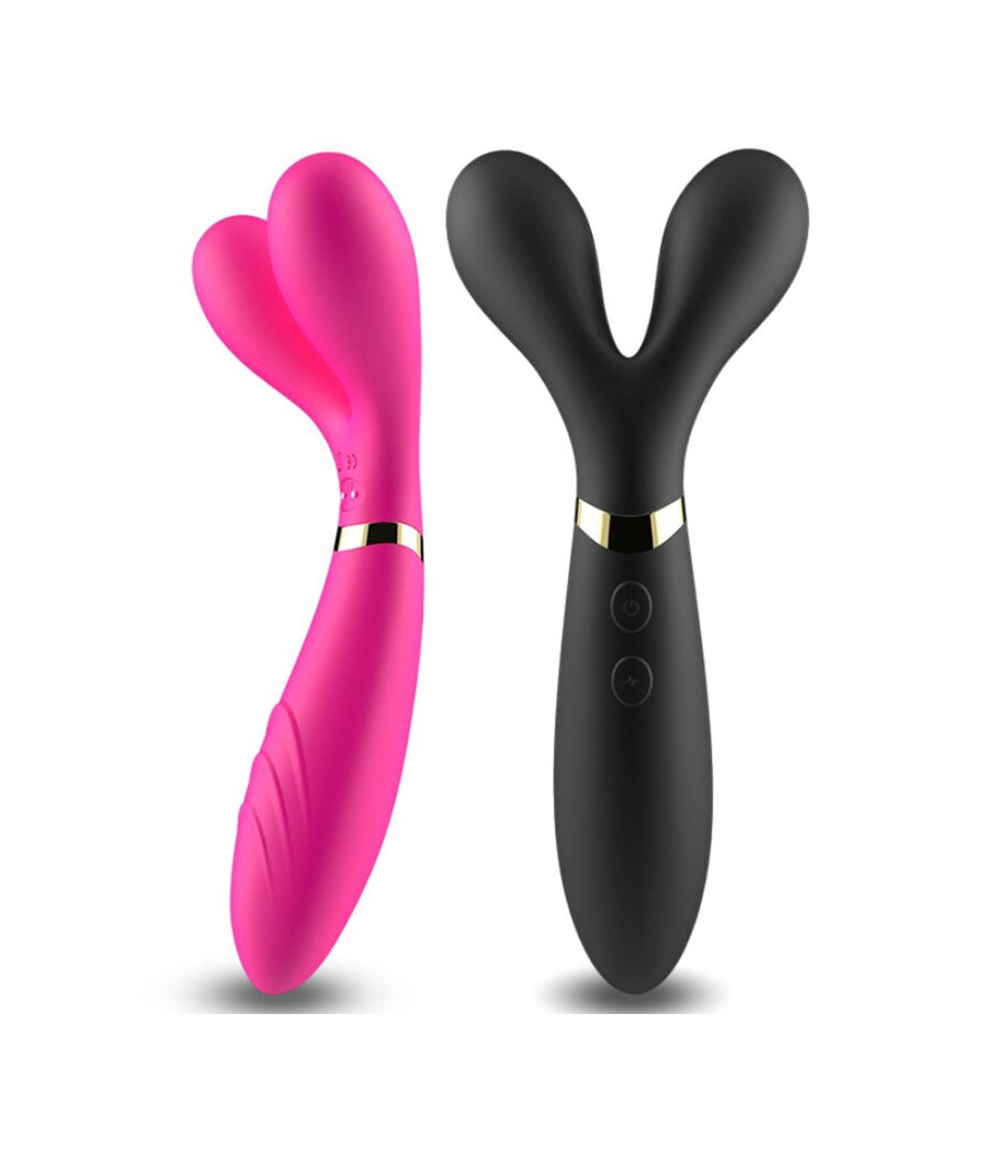 ARMONY - Y-WAND MASSAGER & VIBRATOR DOPPELKOPF FUCHSIA