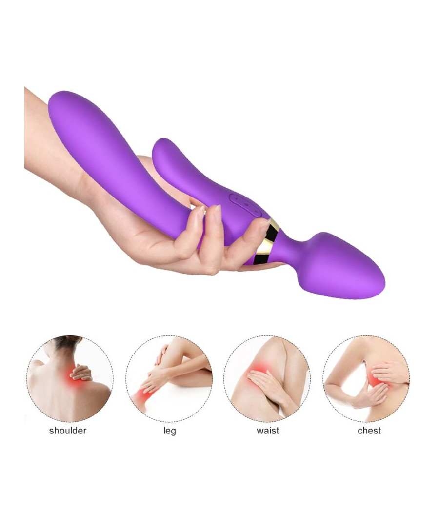 ARMONY - MASSAGER E VIBRADOR COELHO ROXO