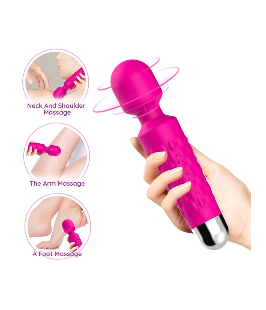 ARMONY - POSTMAN MASSAGER & VIBRATOR SUPER FLEXIBLE HEAD FUCHSIA