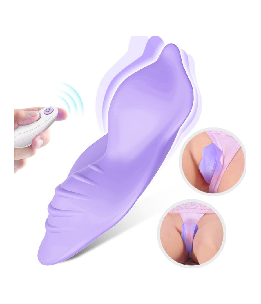 ARMONY - WHISPER WEARABLE CALÇAS VIBRADOR DE CONTROLE REMOTO ROXO
