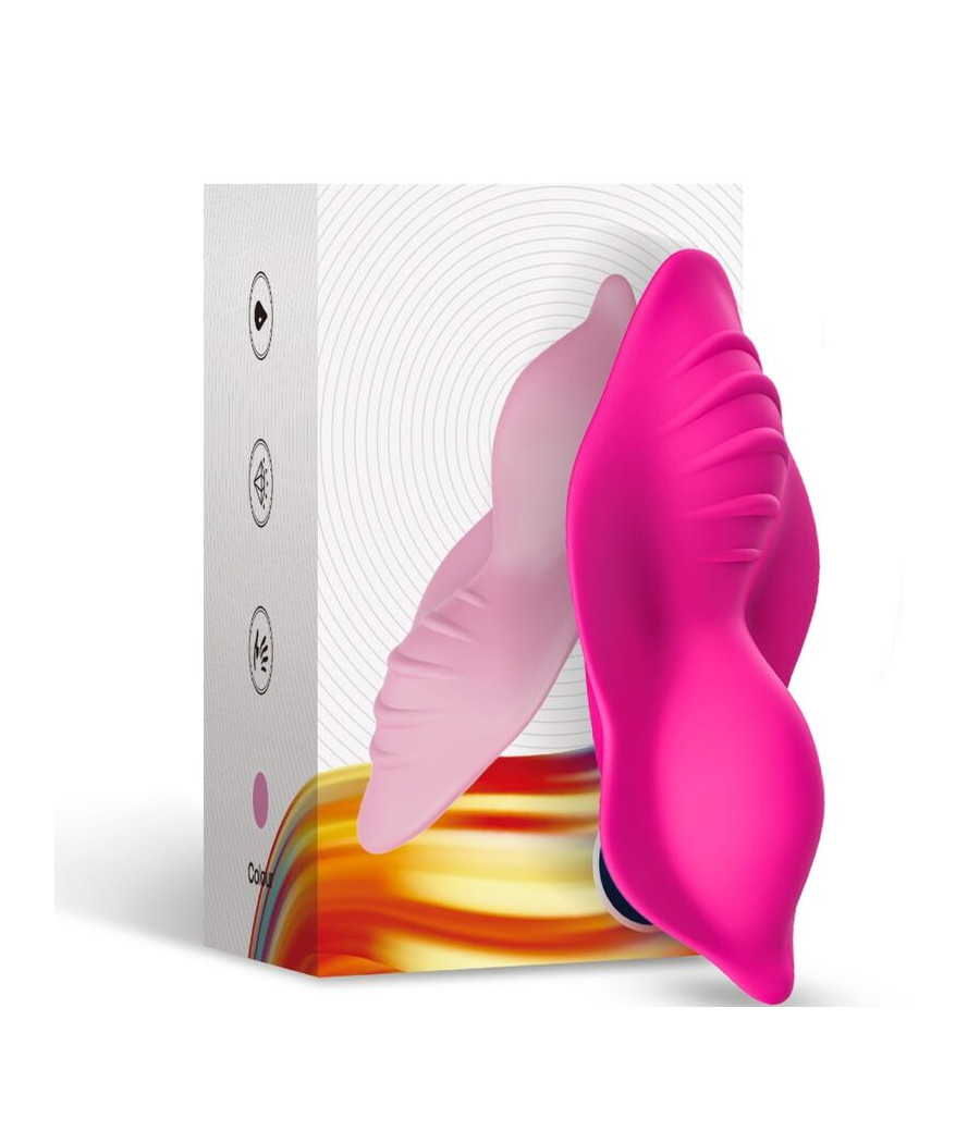 ARMONY - WHISPER TRAGBARES HÖSCHEN VIBRATOR MIT FERNBEDIENUNG FUCHSIA