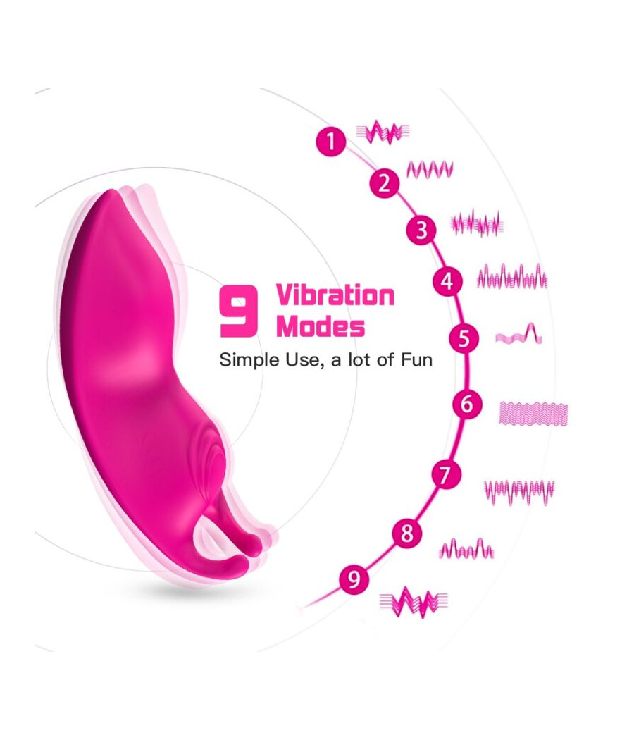 ARMONY - HONEYBEE WEARABLE PANTIES VIBRATEUR G-SPOT TÉLÉCOMMANDE FUCHSIA