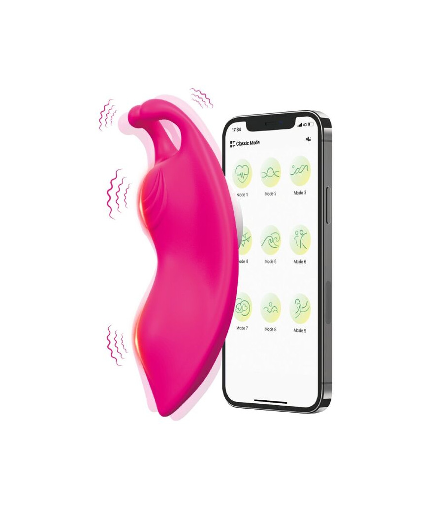 ARMONY - HONEYBEE WEARABLE PANTIES VIBRATEUR G-SPOT FUCHSIA - APPLICATION GRATUITE
