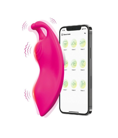 ARMONY - HONEYBEE TRAGBARES HÖSCHENVIBRATOR G-SPOT FUCHSIA -KOSTENLOSE APP