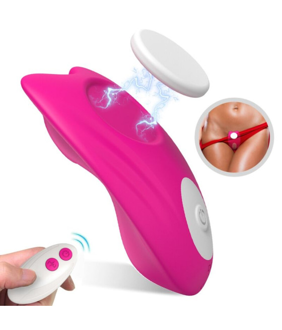 ARMONY - CULOTTE PORTABLE PAPILLON VIBRATEUR TÉLÉCOMMANDE ROSE