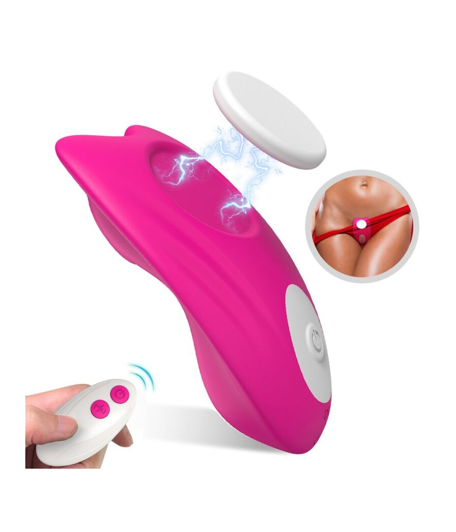 ARMONY - MUTANDINA INDOSSABILE CON VIBRATORE TELECOMANDO BUTTERFLY ROSA