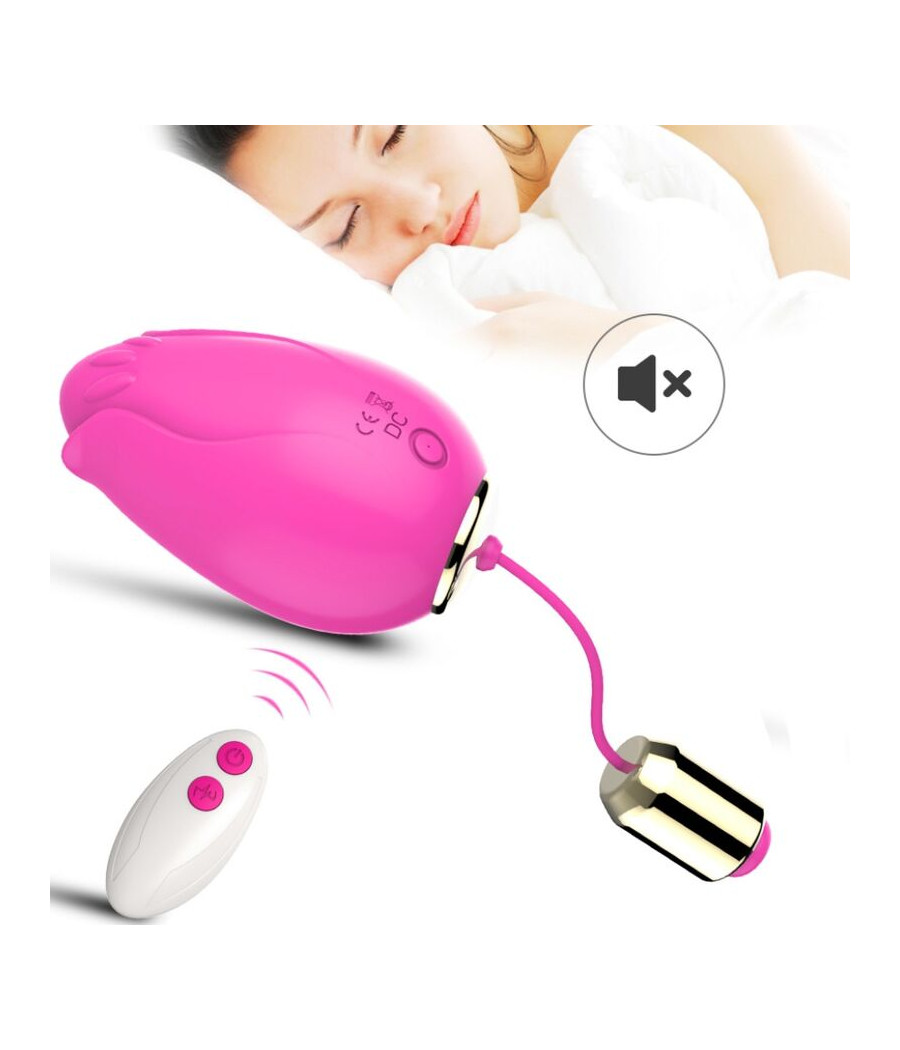 ARMONY - MANDALA HUEVO VIBRADOR PUNTO G CONTROL REMOTO FUCSIA