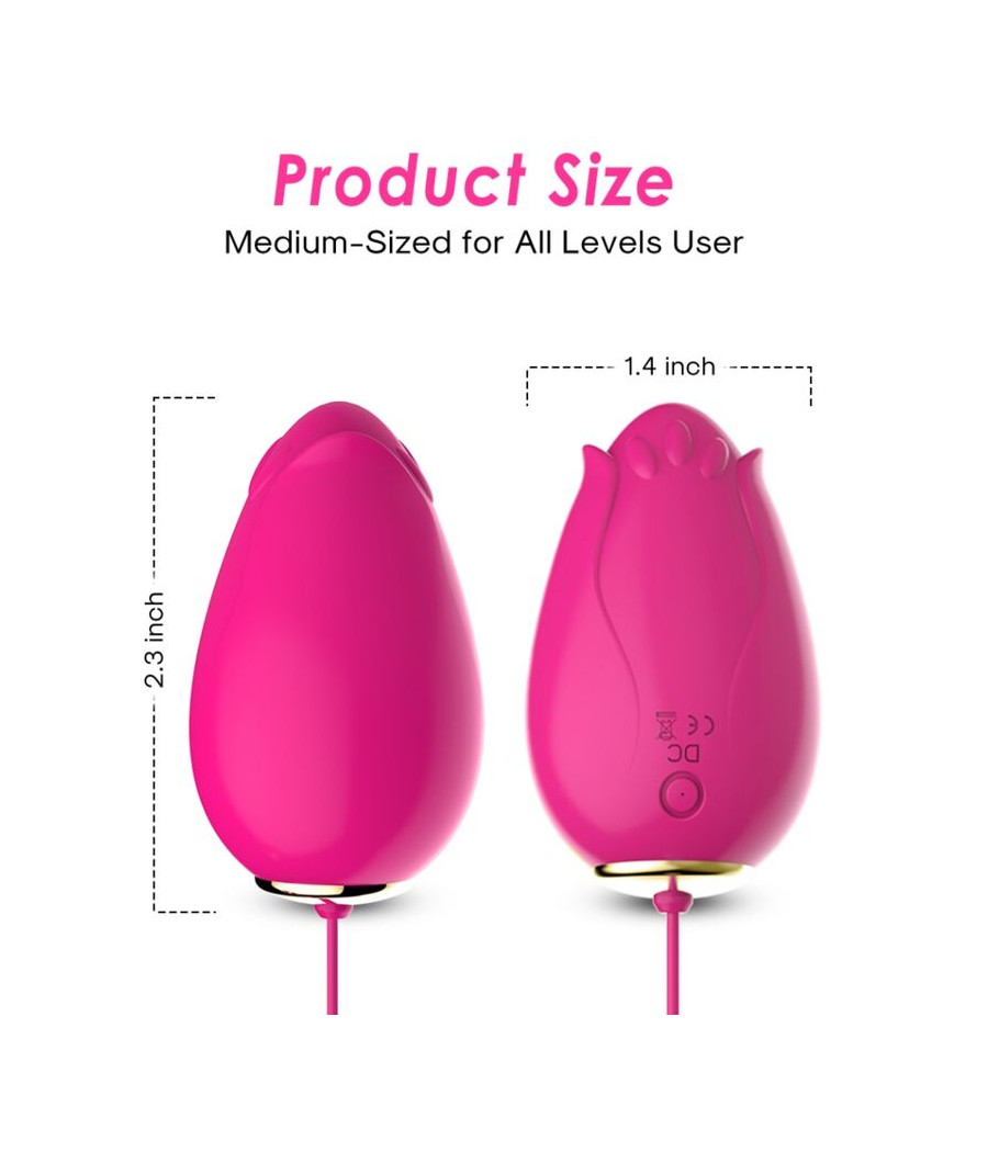 ARMONY - MANDALA EGG VIBRATORE G-SPOT REMOTE CONTROL FUCSIA
