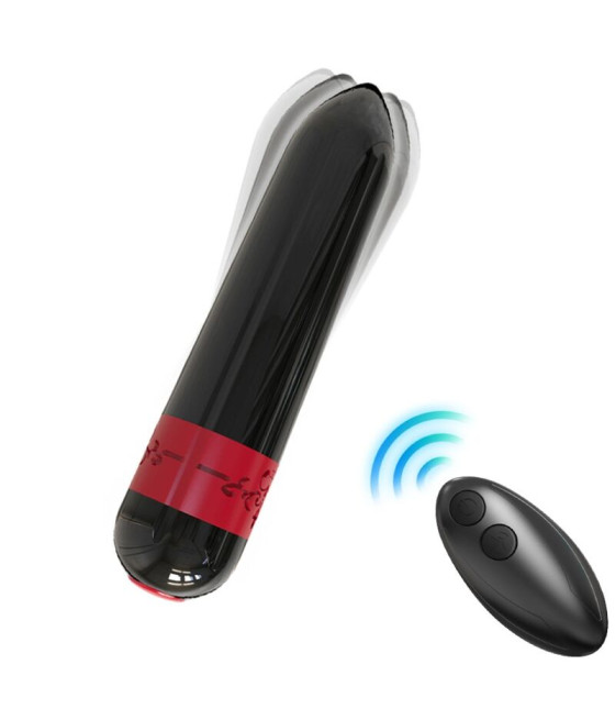 ARMONY - ROCKET VIBRADOR BALA CONTROLE REMOTO PRETO