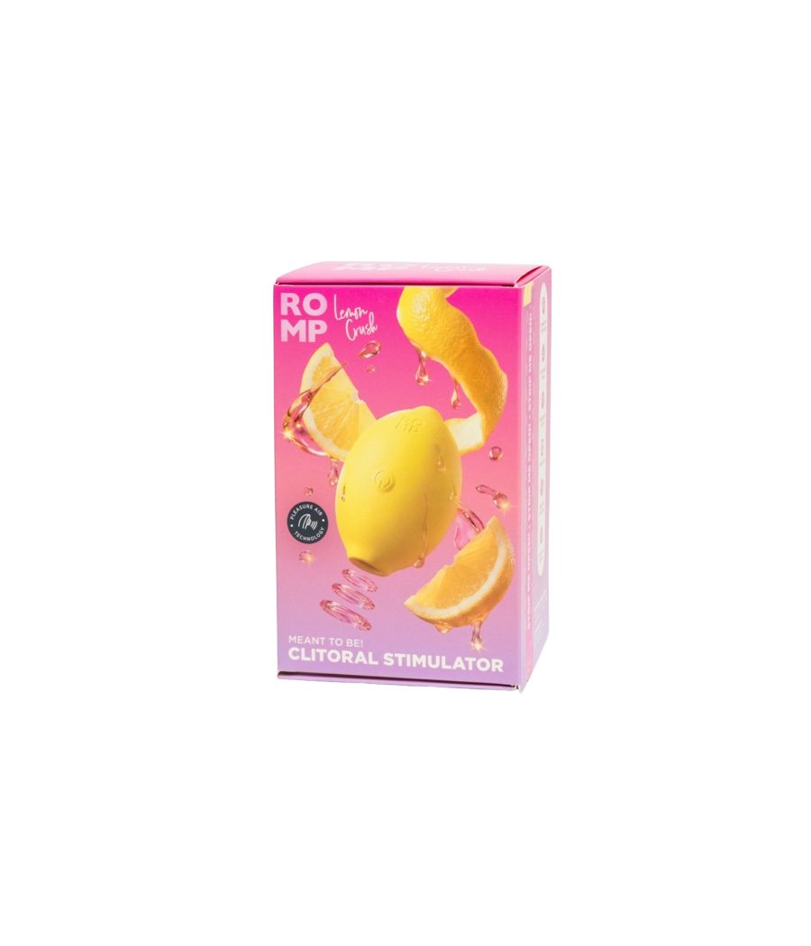 ROMP - LEMON CRUSH ESTIMULADOR DE CLÍTORIS POR ONDAS DE PRESIÓN AMARILLO