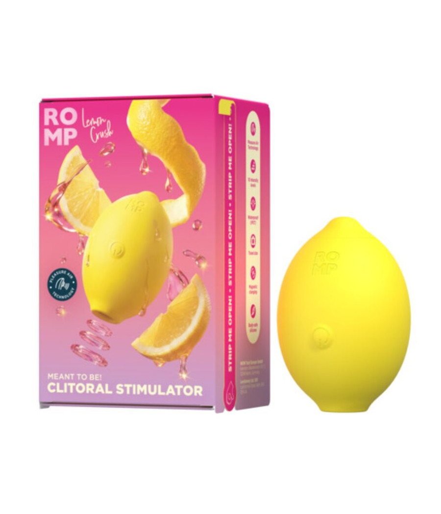 ROMP - LEMON CRUSH PLEASURE AIR STIMULATEUR CLITORIAL JAUNE