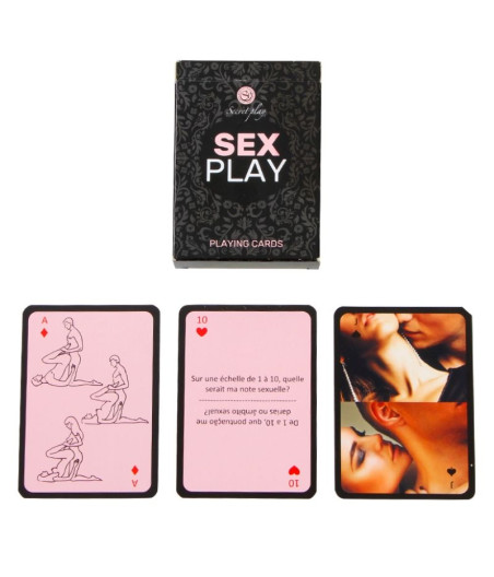 SECRETPLAY - CARTE DA GIOCO SEX PLAY (FR/PT)