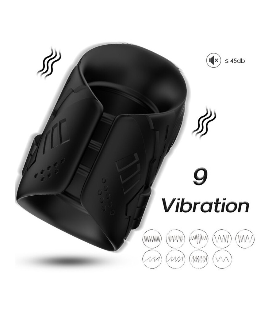 ARMONY - MASTURBATOR & VIBRATOR BLACK