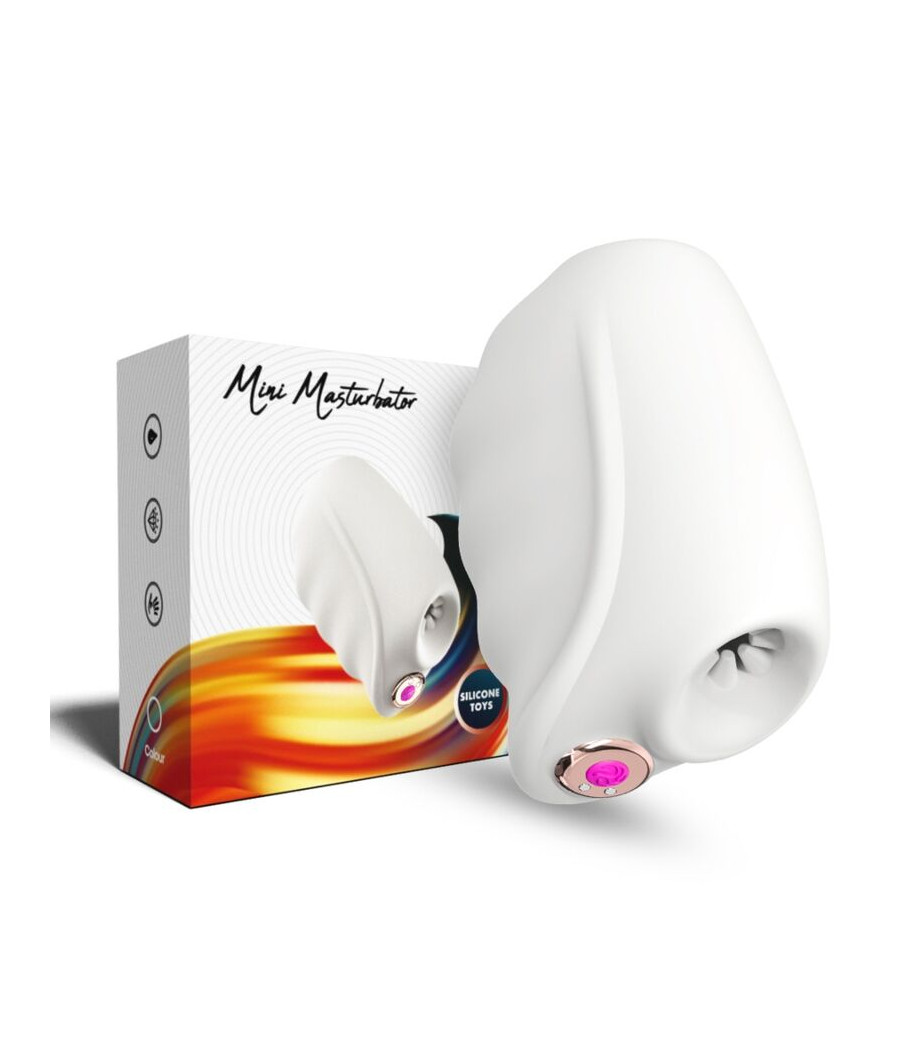 ARMONY - MASTER MASTURBADOR E VIBRADOR TRANSPARENTE