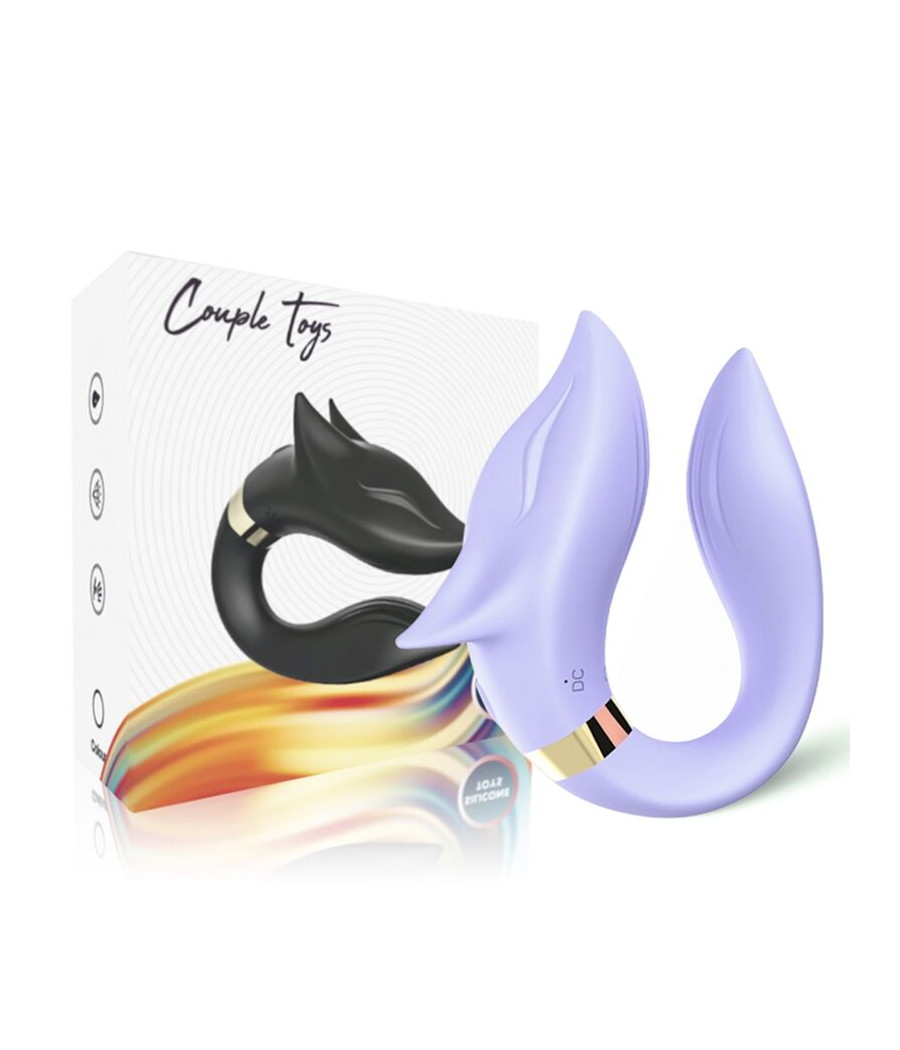 ARMONY - VIBRATEUR FOX POUR COUPLES TÉLÉCOMMANDE VIOLET