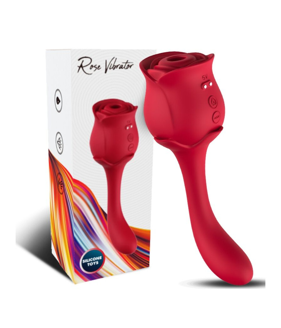 ARMONY - ROSELOVER CLITORIS SUCTION & STIMULATOR RED
