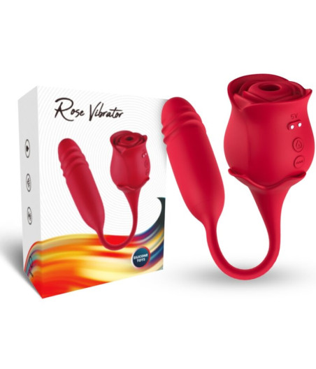 ARMONY - ROSEKNIGTH CLITORIS SUCKER & VIBRATOR RED