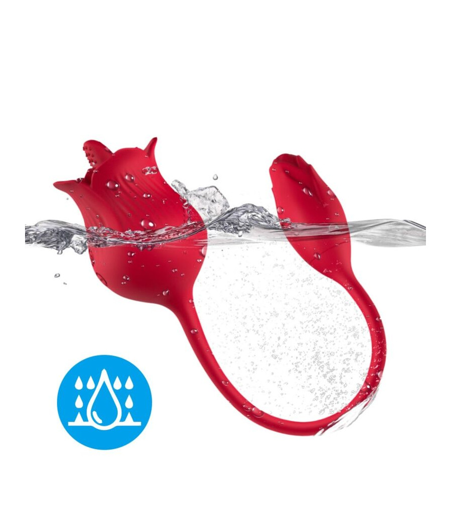 ARMONY - VIBRATEUR ROSE CON COLA ROUGE