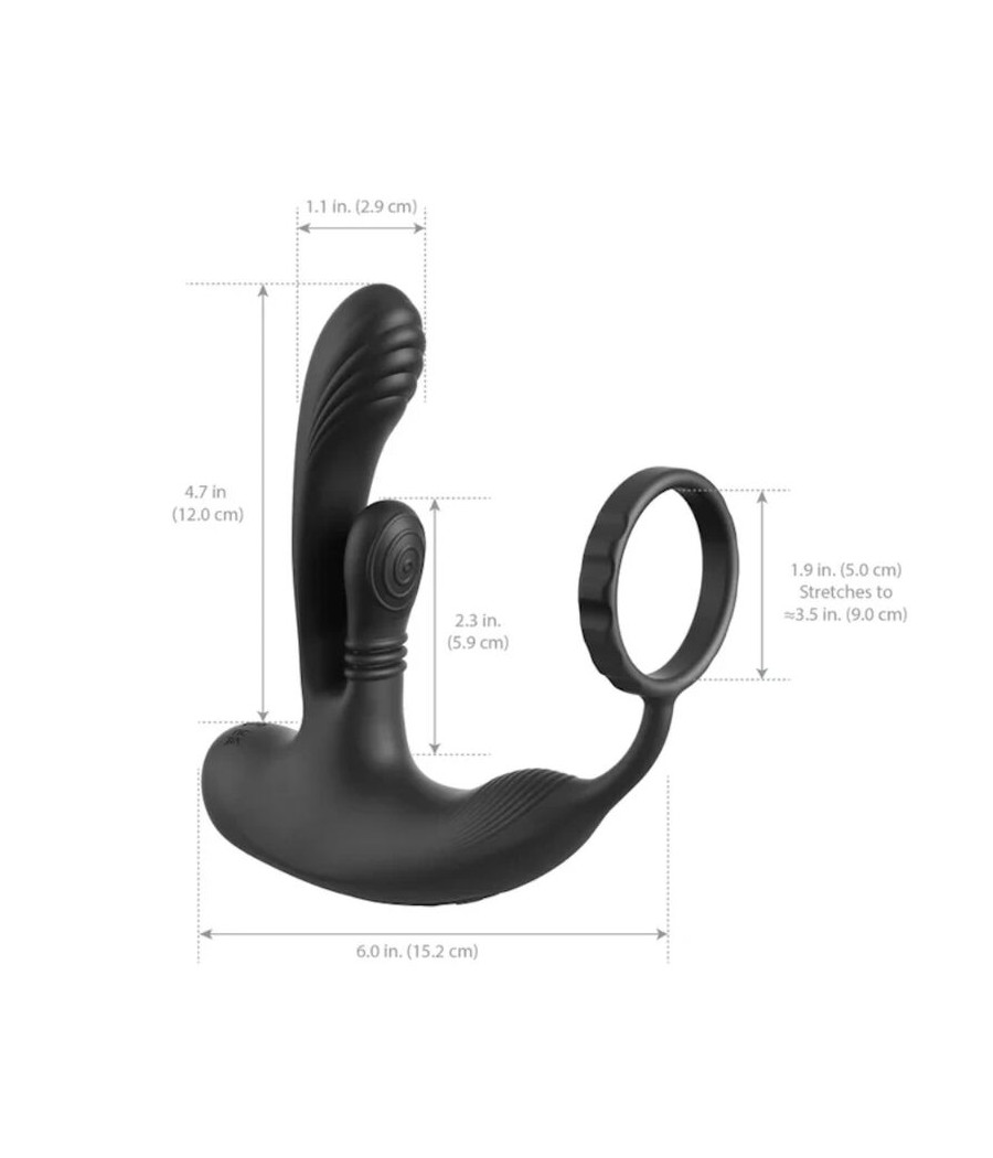 ANAL FANTASY ELITE - STIMULATEUR ANAL ET PÉRINÉAL RECHARGEABLE ASS-GASM INTIMOTION