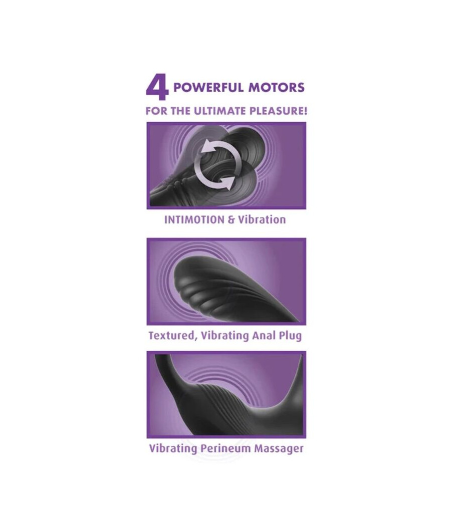 ANAL FANTASY ELITE - STIMOLATORE ANALE E PERINEALE RICARICABILE PER INTIMO DELL'AGAMES ANALE