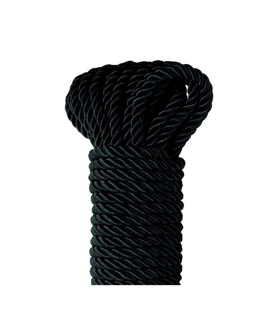 FETISH FANTASY SERIES - CORDE DE SOIE NOIRE DE LUXE 9,75 M